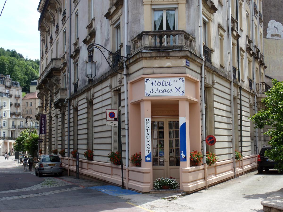 Hotel Restaurant D'Alsace Plombières-les-Bains Exterior photo